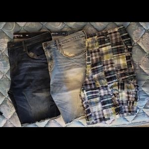 3 men's size 40 waist shorts